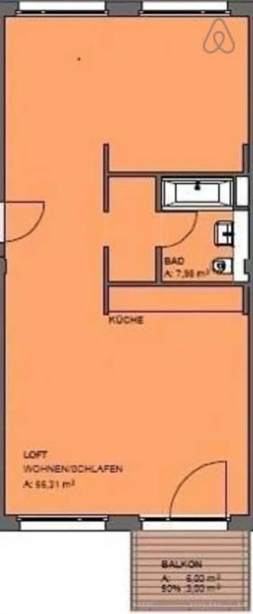 Spacious Studio Apartment Friedrichshain Berlin Exterior photo